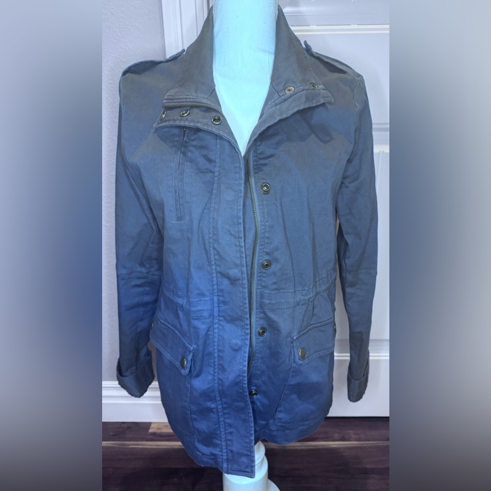 Eden Society Women's Utility Jacket in navy medium